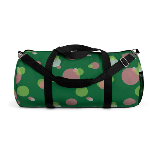 Colorful Dot Pattern Duffel Bag | Gym Bag, Travel Bag, Weekend Getaway, Sports Gear, Dance Bag, Stylish Tote