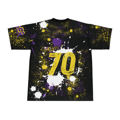 BC Unisex Football Jersey Art Print, Unique Sports Top for Fans, College Team Apparel, Game Day Outfit, Trendy Casual Wear