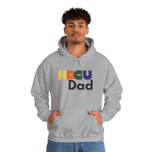 HBCU Dad Hoodie — Colorful Pride Pullover
