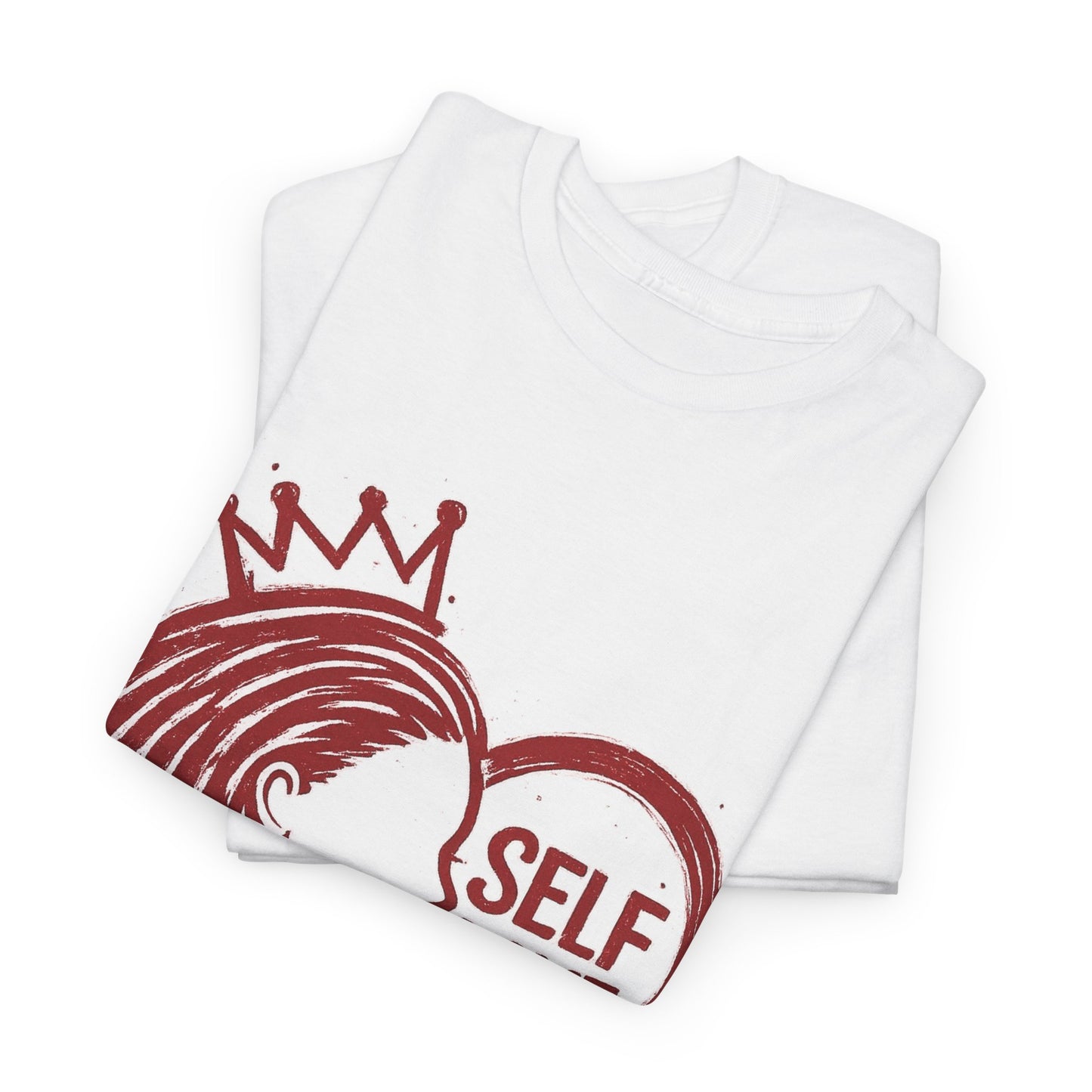 2 Love In Black T-Shirt - Self Love Heart Graphic | FirstGen Designs