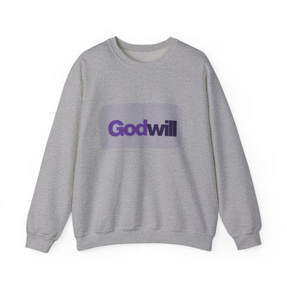 Christian Apparel Sweatshirt – Godwill Unisex Heavy Blend Cozy Sweatshirt | FirstGen Designs