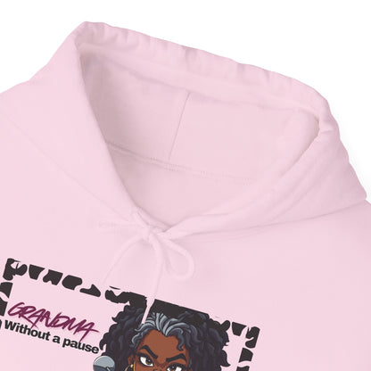 Grandma Unisex Hooded Sweatshirt with Empowering Design, Casual Pullover, Gift for Teens, Cosplay Apparel, Everyday Wear