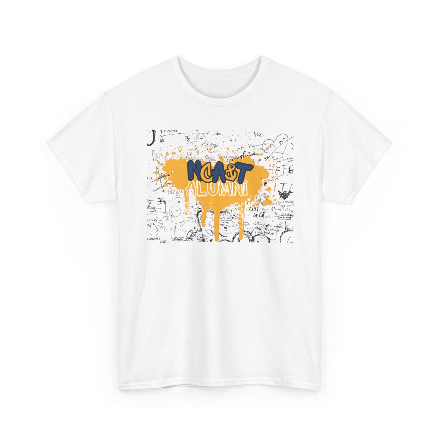 Unisex Heavy Cotton Tee with 'NC A and T ALUMNI' Design, Perfect for Alumni Gatherings, School Spirit, Casual Wear, Gift for Grads, Vintage [...]