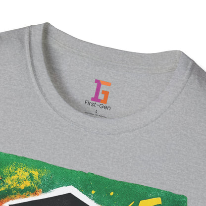 HBCU Graphic Tee Shirt, Historically Black Colleges Universities Unisex Softstyle T-Shirt, Proud Alumni Top, College Student Gift, Black