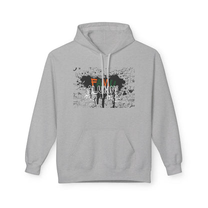 Graphic Fleece Hoodie - Unisex Midweight Sweatshirt for Casual Days, Gift for Friends, Perfect for Fall & Winter