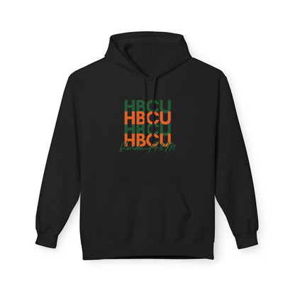 HBCU Pride Hoodie, Unisex Fleece Hoodie, Comfortable Wardrobe Essential, College Spirit Wear, Gift for Graduates