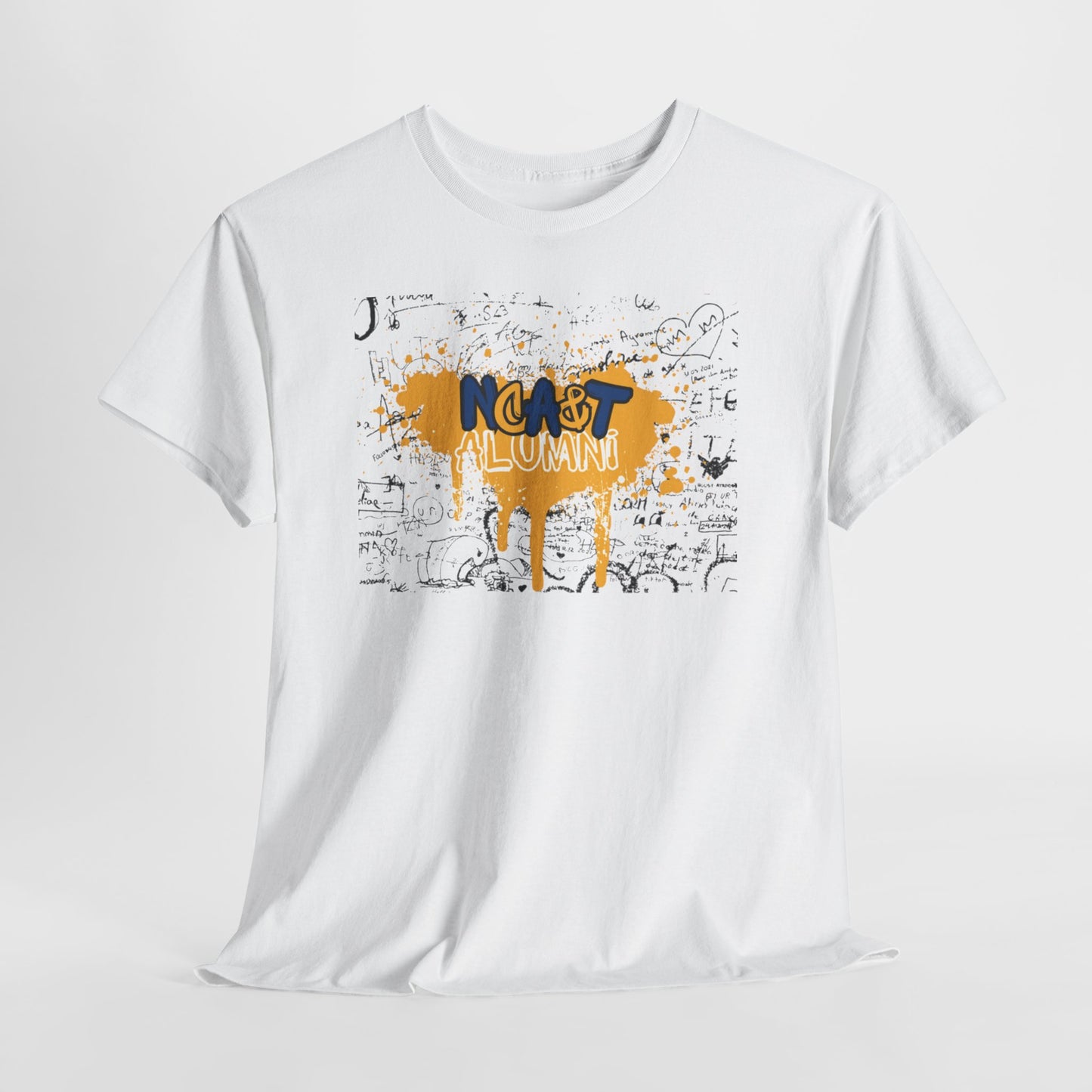 Unisex Heavy Cotton Tee with 'NC A and T ALUMNI' Design, Perfect for Alumni Gatherings, School Spirit, Casual Wear, Gift for Grads, Vintage [...]