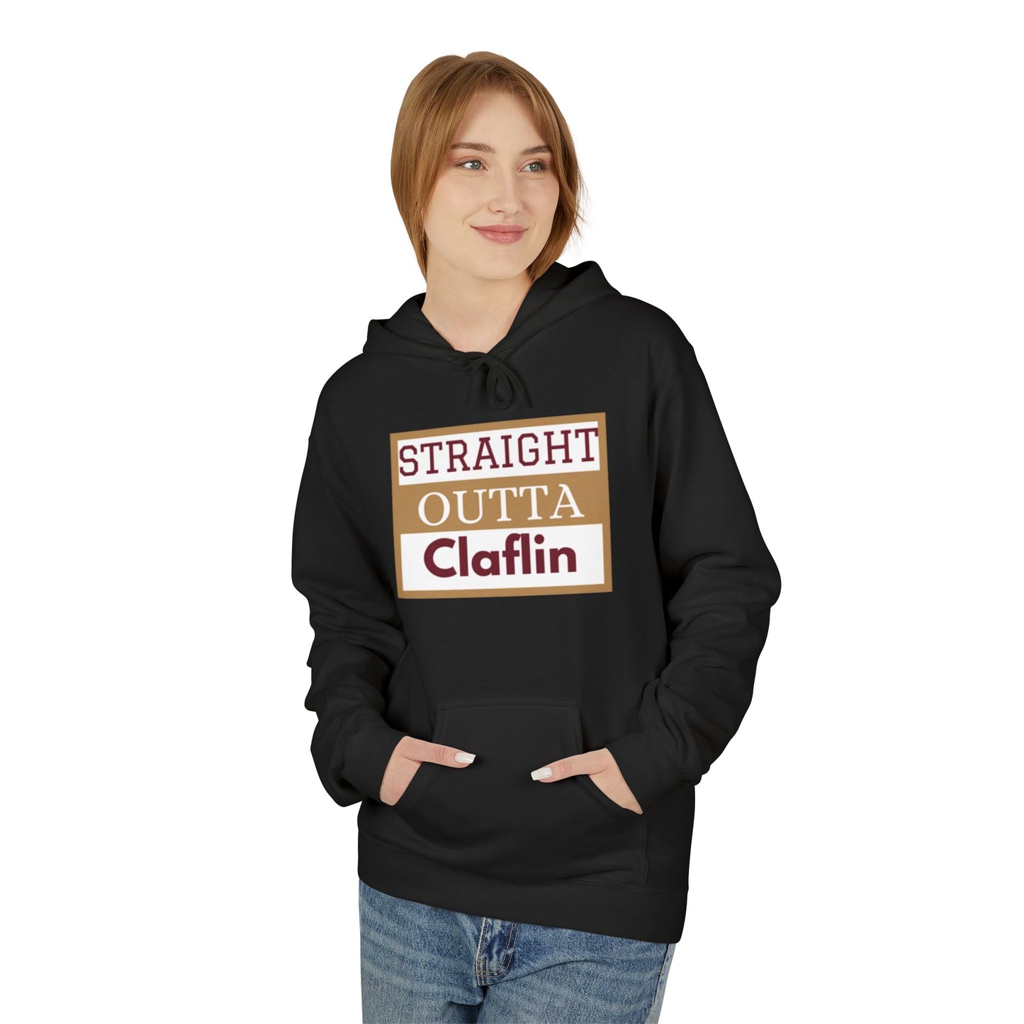 Straight Outta Claflin Hoodie | Unisex Fleece Sweatshirt | Comfortable Casual Wear | Great Gift for Friends | Perfect for Everyday & [...]