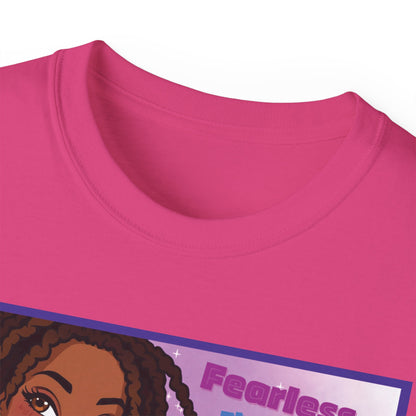 Inspirational Unisex Ultra T-Shirt Woman Fearless Fierce Grace