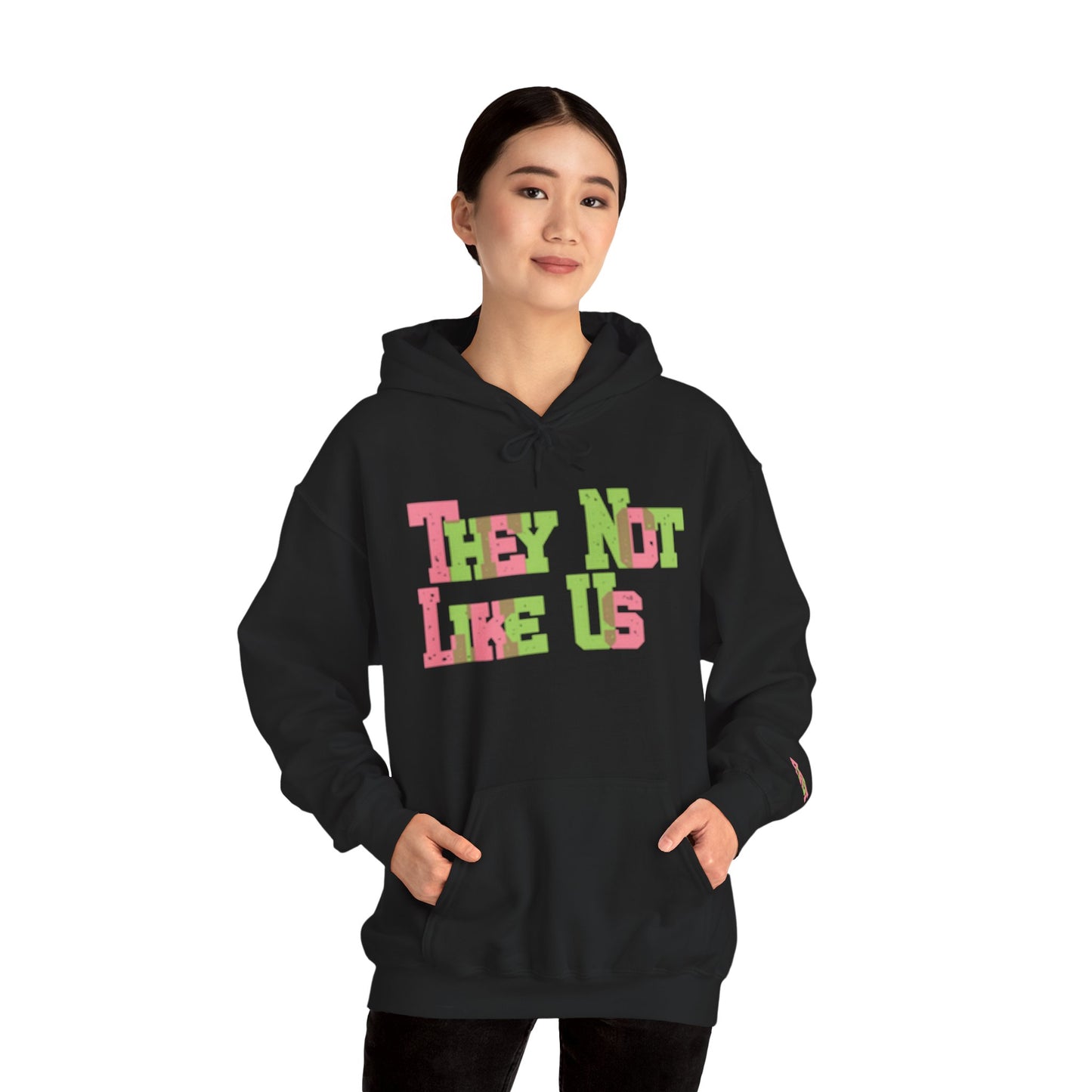 Colorful Statement Hoodie - They Not Like Us, Unisex Sweatshirt, Trendy Streetwear, Gift for Friends, Casual Wear, Everyday Comfort