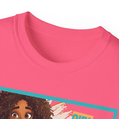 Inspirational Girl Ultra Cotton Tee: Empowering Unisex T-Shirt