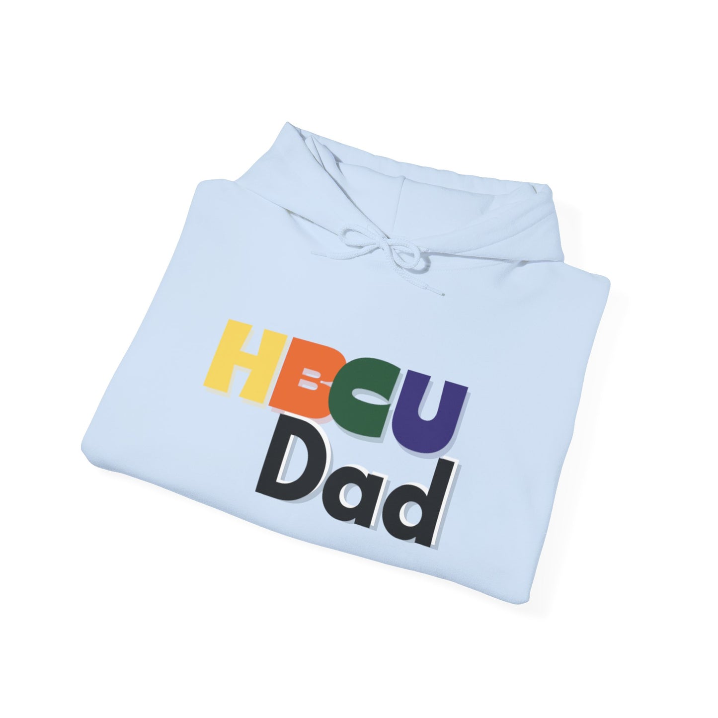 HBCU Dad Hoodie — Colorful Pride Pullover