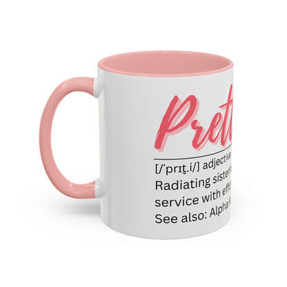 Divine Ladies Coffee Mug – Pretty Definition (11/15oz) | FirstGen Designs