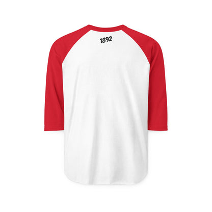 University W Unisex Raglan Shirt, College Alumni Gift, School Spirit Tee, Student Phrase Top, Three-Quarter Sleeve Baseball Tee