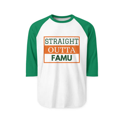 Rep Your HBCU FAMU Raglan Tee – College Spirit Graphic | FirstGen Designs
