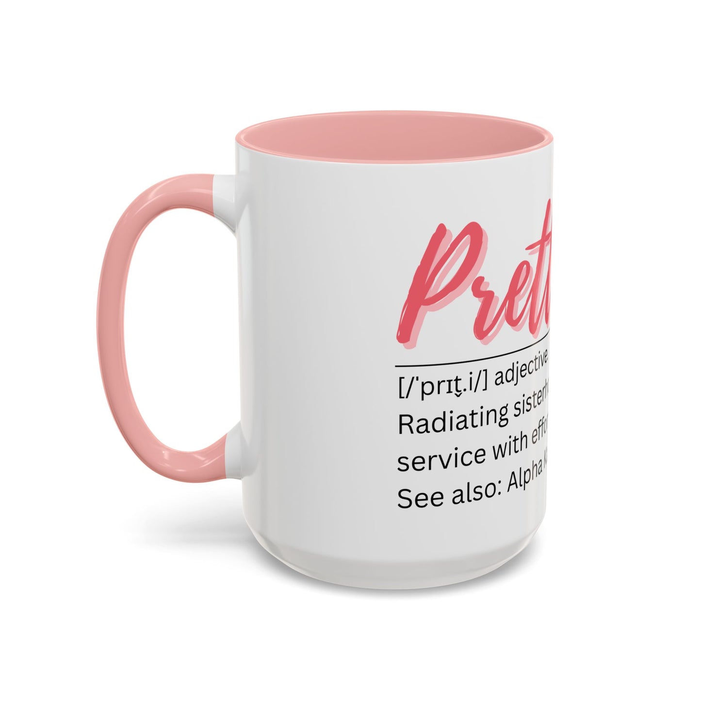 Divine Ladies Coffee Mug – Pretty Definition (11/15oz) | FirstGen Designs