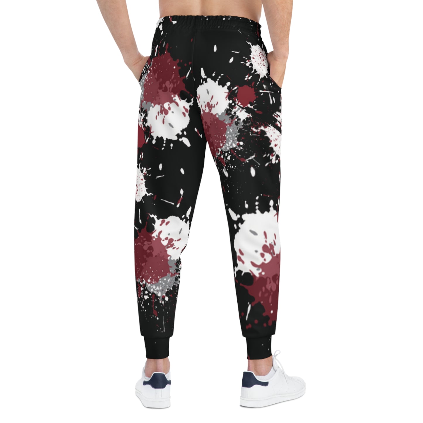NCCU Joggers Blk w Artistic Splatter Design, Trendy Fitness Pants for Active Lifestyle, Unique Gift for Sports Enthusiasts, Casual [...]