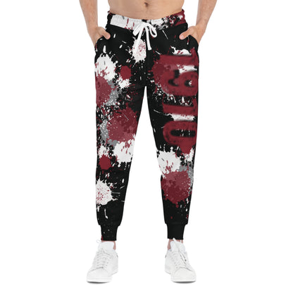 NCCU Joggers Blk w Artistic Splatter Design, Trendy Fitness Pants for Active Lifestyle, Unique Gift for Sports Enthusiasts, Casual [...]