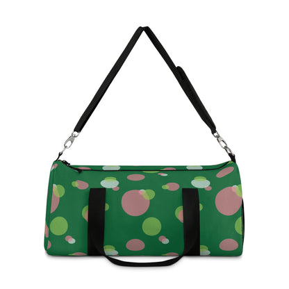 Colorful Dot Pattern Duffel Bag | Gym Bag, Travel Bag, Weekend Getaway, Sports Gear, Dance Bag, Stylish Tote