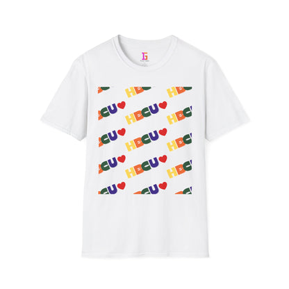 HBCU Love Tee Shirt, Historically Black Colleges Universities Unisex Softstyle T-Shirt, Proud Alumni Top, College Student Gift, Black