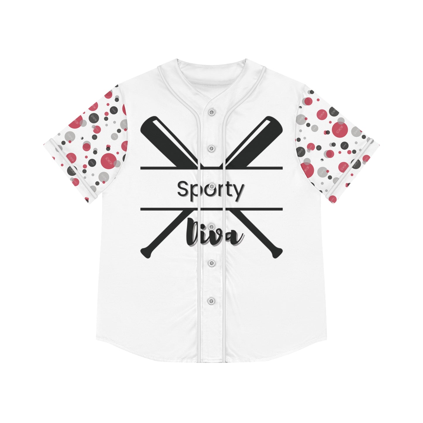 Soror Sporty Diva Baseball Jersey White - Pretty & Fun, Perfect for Team Events, Gift for Sports Lovers, Summer Outings, Casual Wear