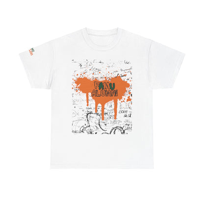 Unisex Heavy Cotton Tee with 'FAMU ALUMNI' Design, Perfect for Alumni Gatherings, School Spirit, Casual Wear, Gift for Grads, Vintage [...]
