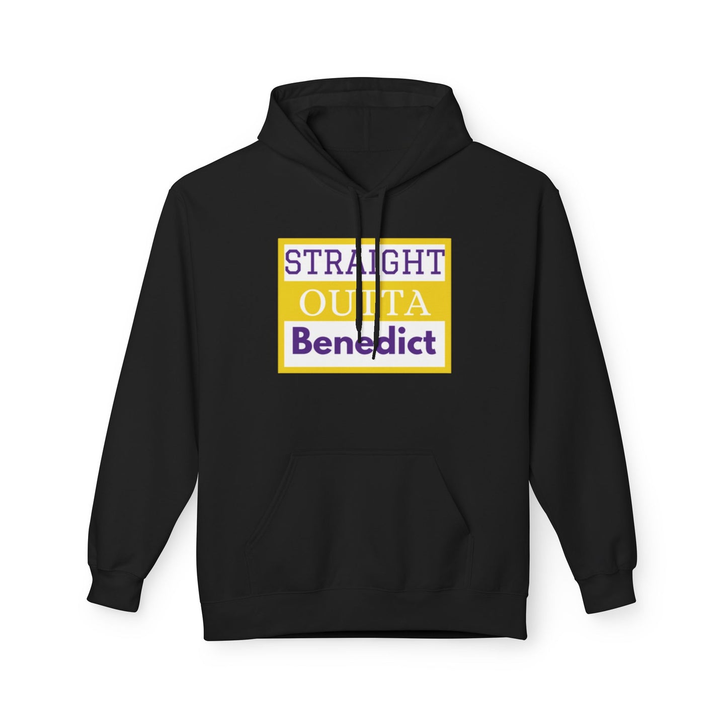 Straight Outta Benedict Hoodie | Unisex Fleece Sweatshirt | Comfortable Casual Wear | Great Gift for Friends | Perfect for Everyday & [...]
