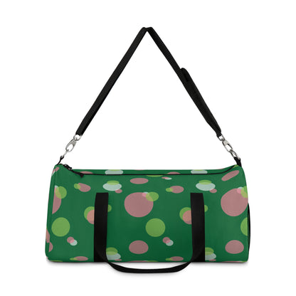 Colorful Dot Pattern Duffel Bag | Gym Bag, Travel Bag, Weekend Getaway, Sports Gear, Dance Bag, Stylish Tote