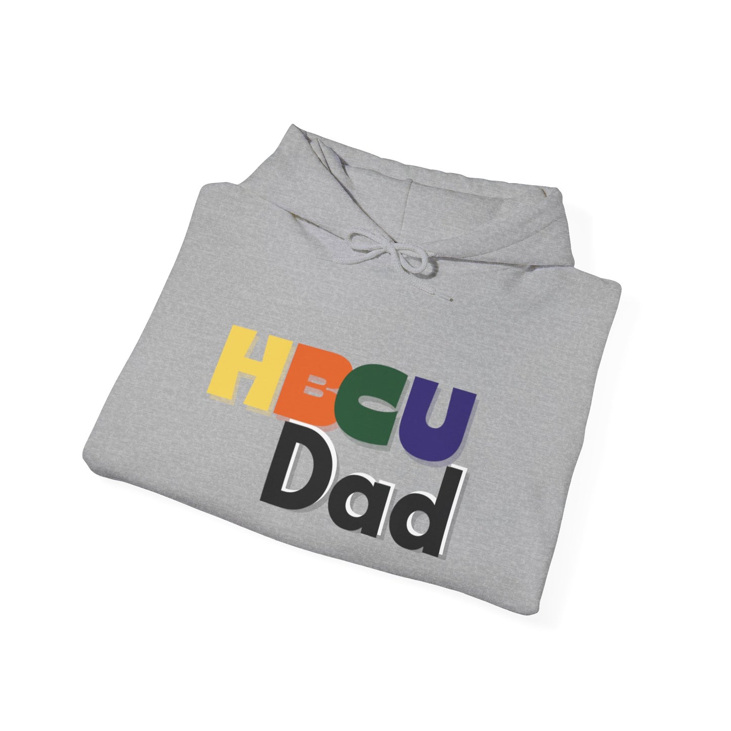HBCU Dad Hoodie — Colorful Pride Pullover