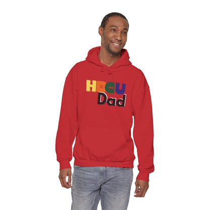 HBCU Dad Hoodie — Colorful Pride Pullover