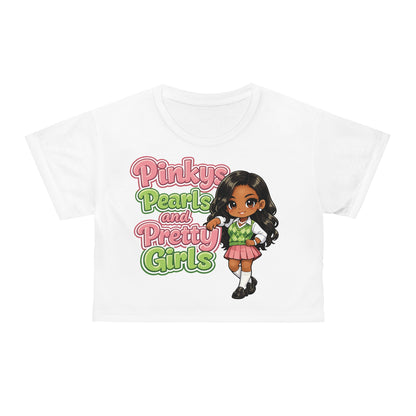 Divine Ladies Crop Tee — Cute Graphic Top | FirstGen Designs