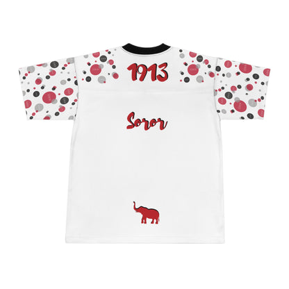 Soror Football Jersey, Game Day Shirt, Sports Fan Apparel, Unisex Athletic Top, Team Spirit Wear