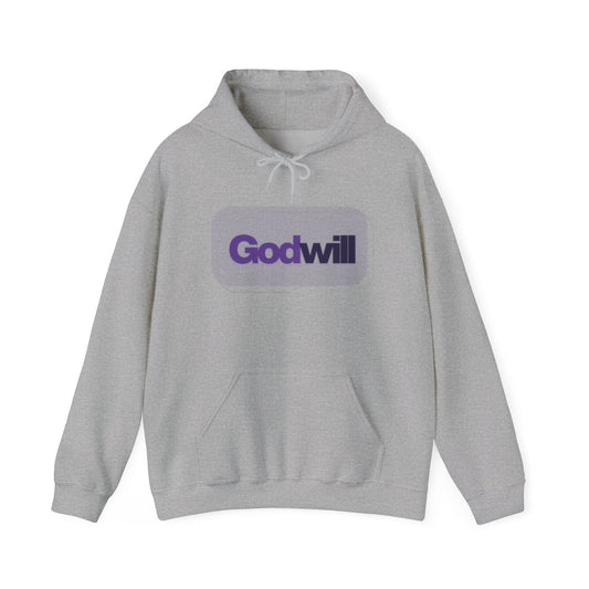Godwill Unisex Heavy Blend Hoodie, Cozy Sweatshirt for Everyday Wear, Perfect Gift for Friends & Family, Great for Relaxing & Chill Days