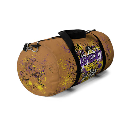 Rep Your HBCU Duffel Bag – Benedict Graffiti Art Travel Bag | FirstGen Designs