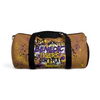 Rep Your HBCU Duffel Bag – Benedict Graffiti Art Travel Bag | FirstGen Designs