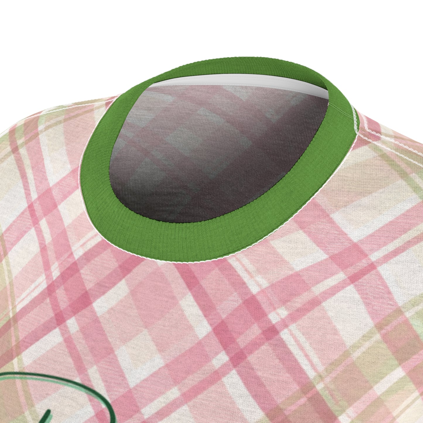 Divine Ladies Plaid Tee — Pretty Preppy Graphic | FirstGen Designs