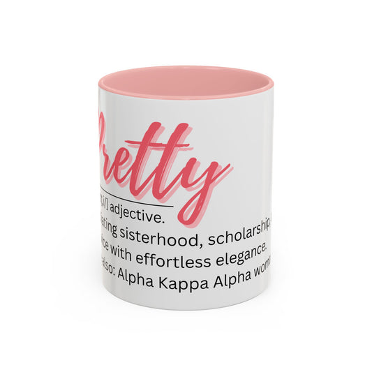 Divine Ladies Coffee Mug – Pretty Definition (11/15oz) | FirstGen Designs