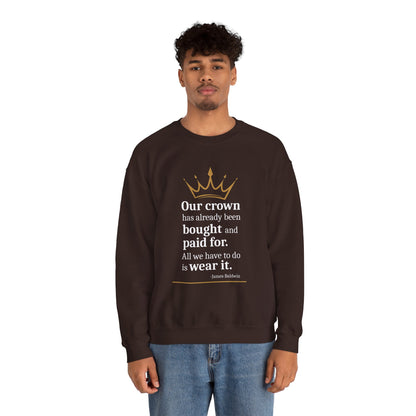 4 The Culture Crewneck Sweatshirt – Inspirational Crown Graphic | FirstGen Designs