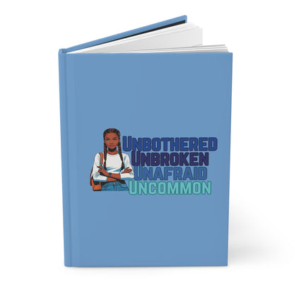 Empowering Hardcover Journal | Unbothered, Unbroken, Unafraid | Inspirational Journal for Daily Reflections, Motivational Gift, [...]