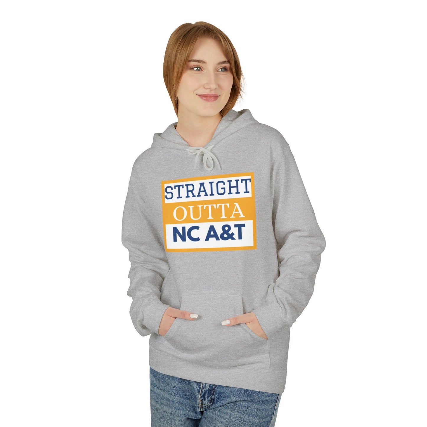 Straight Outta NCAT Hoodie | Unisex Fleece Sweatshirt | Comfortable Casual Wear | Great Gift for Friends | Perfect for Everyday & [...]