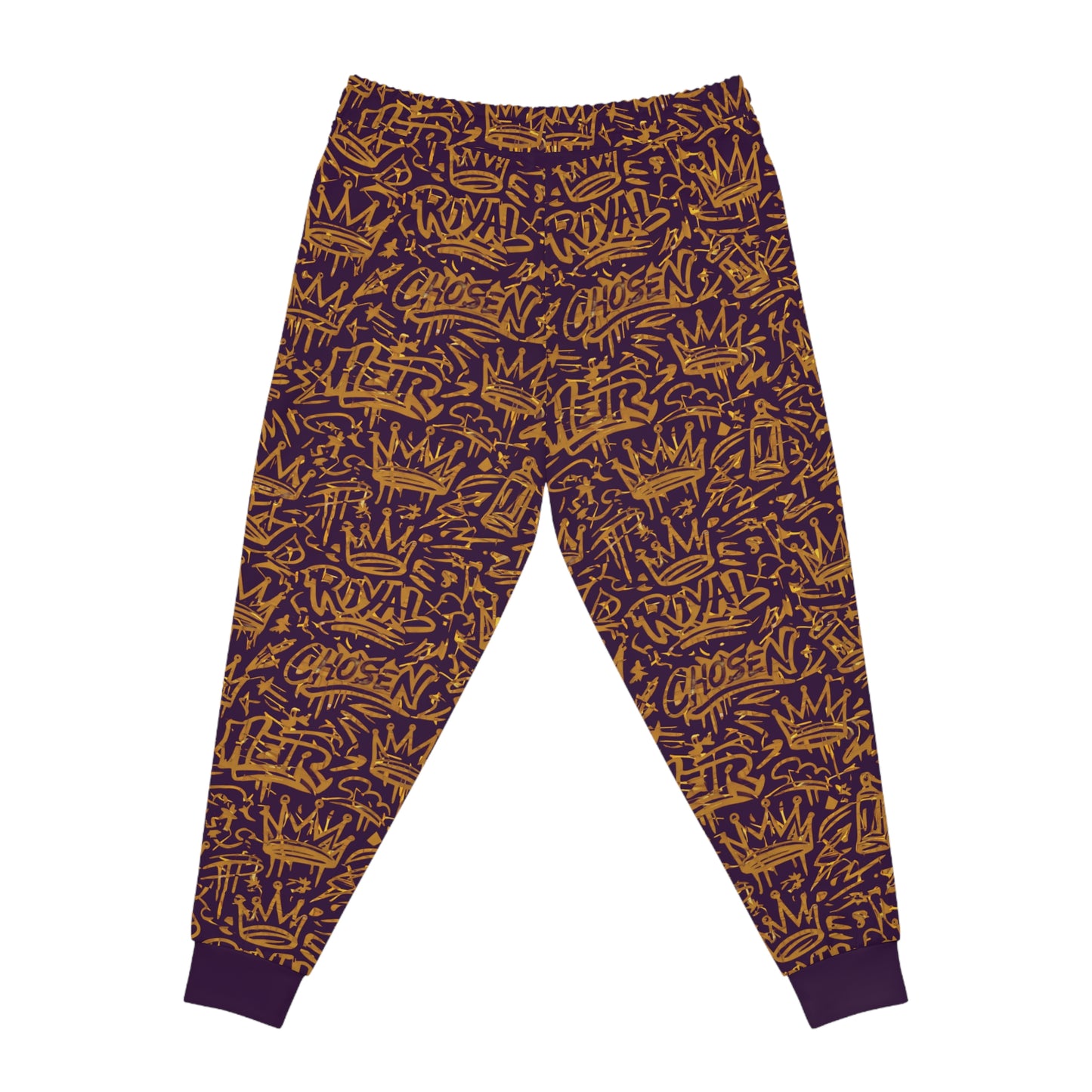 4 The Culture Joggers – Chosen Royalty All-Over Print Graphic Streetwear | FirstGen Designs