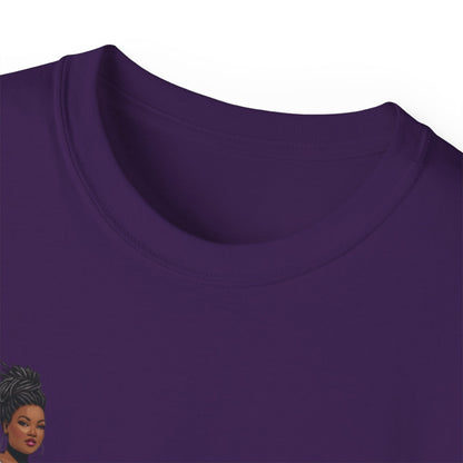 Bold Statement Loc Unisex Tee: Pretty, Retro Vibes, Perfect for Parties, Gift for Friends, Casual Wear, Everyday Style