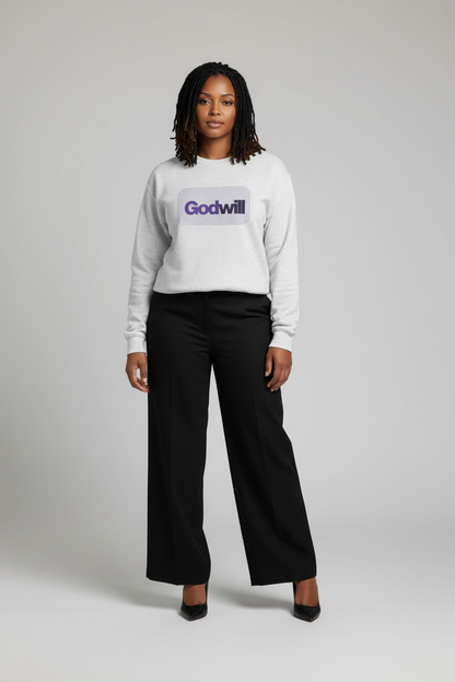 Christian Apparel Sweatshirt – Godwill Unisex Heavy Blend Cozy Sweatshirt | FirstGen Designs