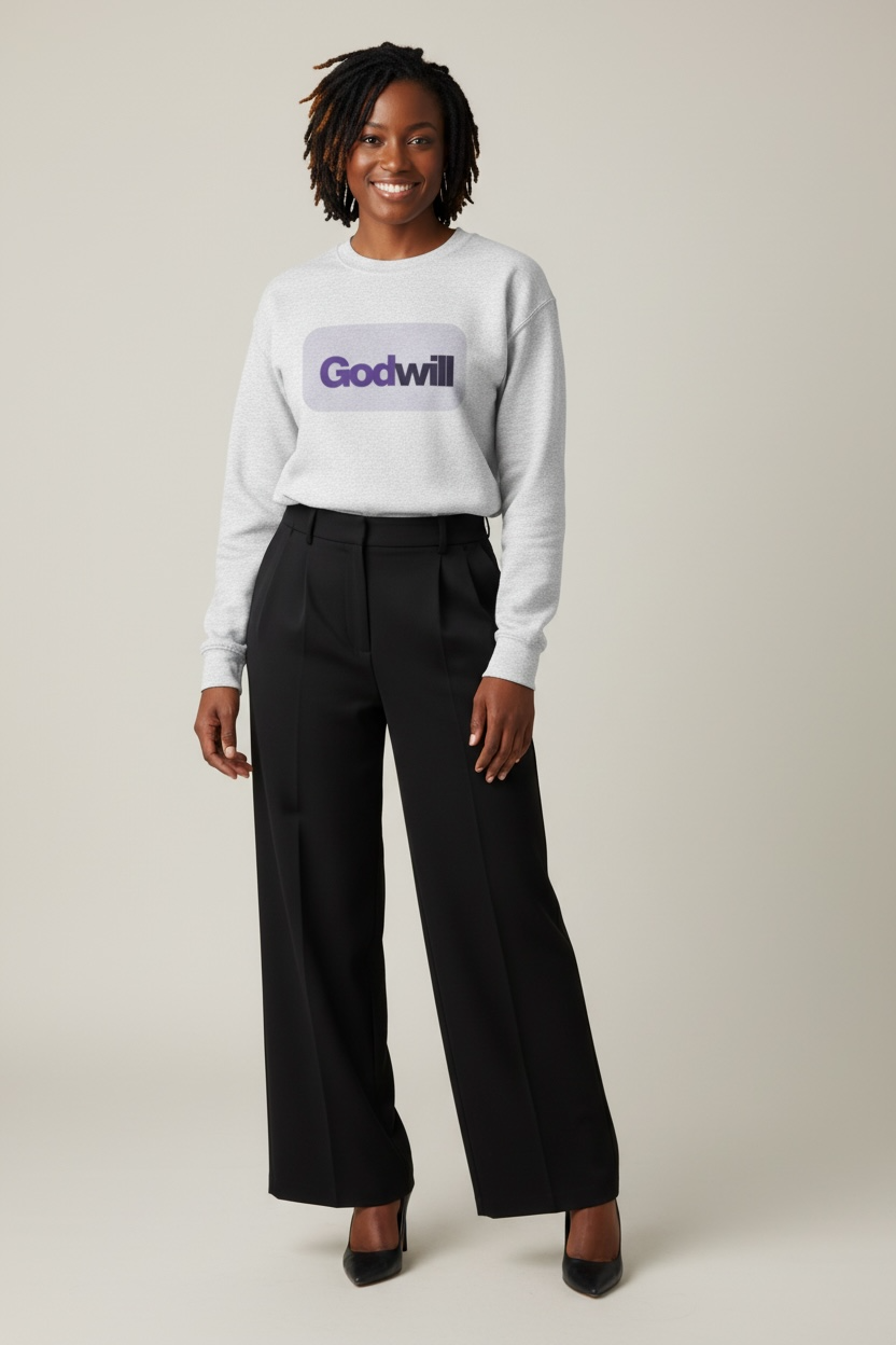 Christian Apparel Sweatshirt – Godwill Unisex Heavy Blend Cozy Sweatshirt | FirstGen Designs