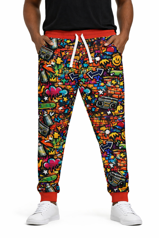 4 The Culture Joggers – Classic Graffiti Art Streetwear | FirstGen Designs