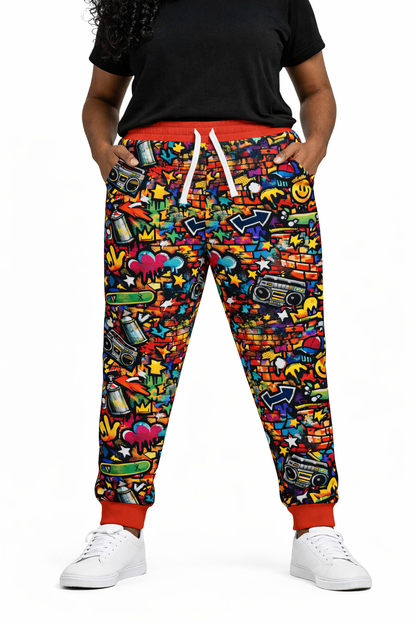4 The Culture Joggers – Classic Graffiti Art Streetwear | FirstGen Designs