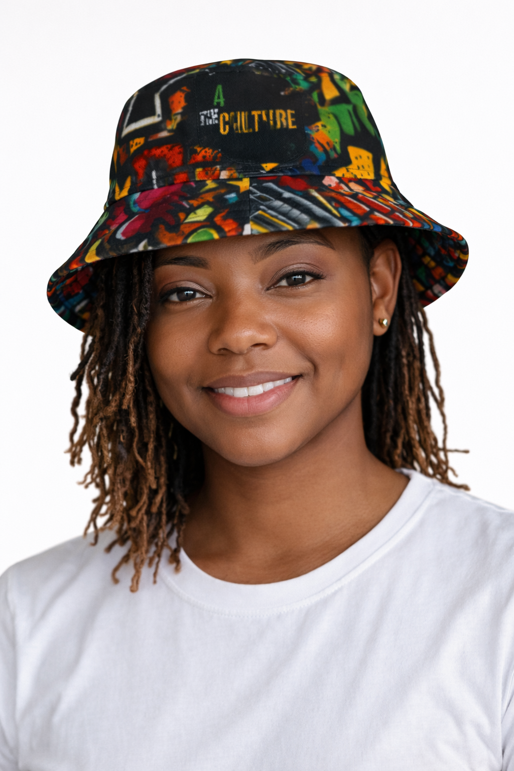 4 The Culture Bucket Hat – Colorful Graffiti Street Art Print | FirstGen Designs
