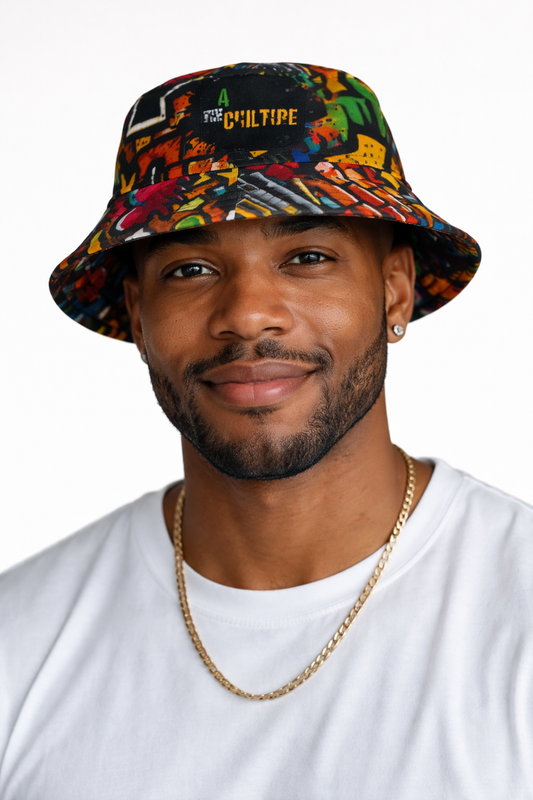 4 The Culture Bucket Hat – Colorful Graffiti Street Art Print | FirstGen Designs