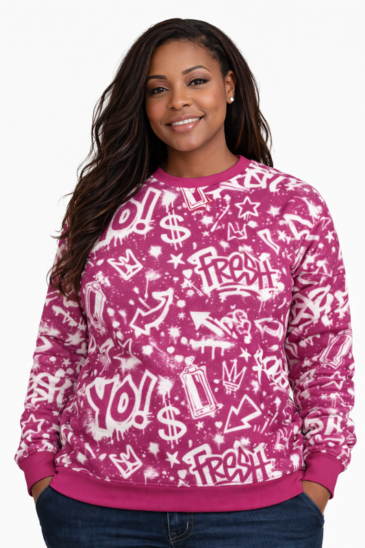 4 The Culture Crewneck Sweatshirt – Graffiti Street Art Design | FirstGen Designs