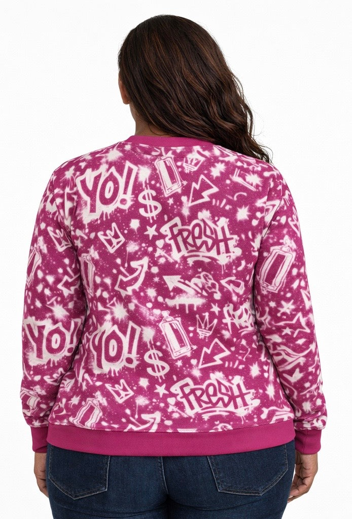 4 The Culture Crewneck Sweatshirt – Graffiti Street Art Design | FirstGen Designs